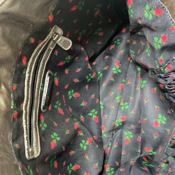 ON HOLD! 💖 Betsy Johnson Silver Heart Tote - Picture 9 of 13